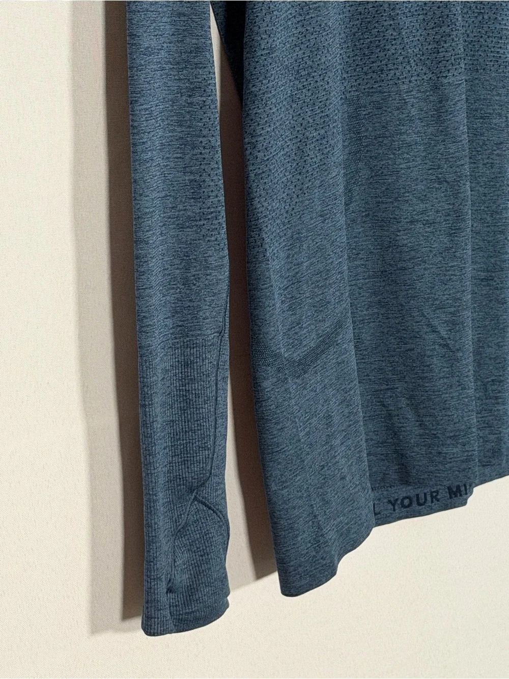 Lululemon Swiftly Tech Long Sleeve Shirt Women’s 8 Blue Thumbholes Running